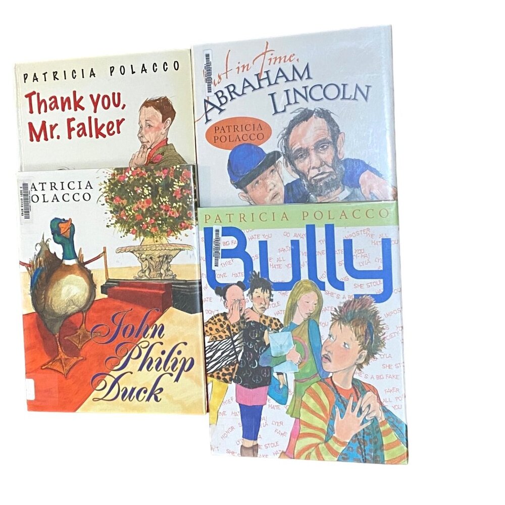 Patricia Polacco Hardcover Picture Book Lot of‎ 4 Childrens Fiction Read Aloud